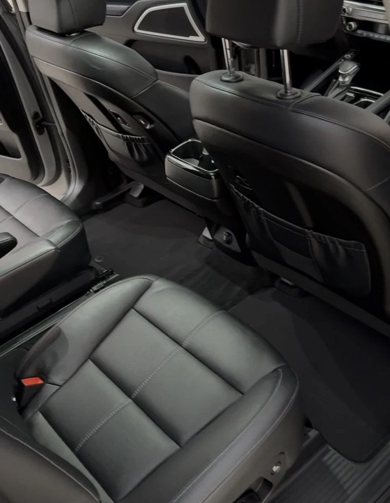 Clean vehicle interior after Echelon mobile detailing
